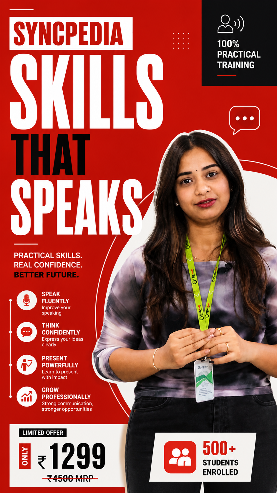 Syncpedia Skills communication skills poster