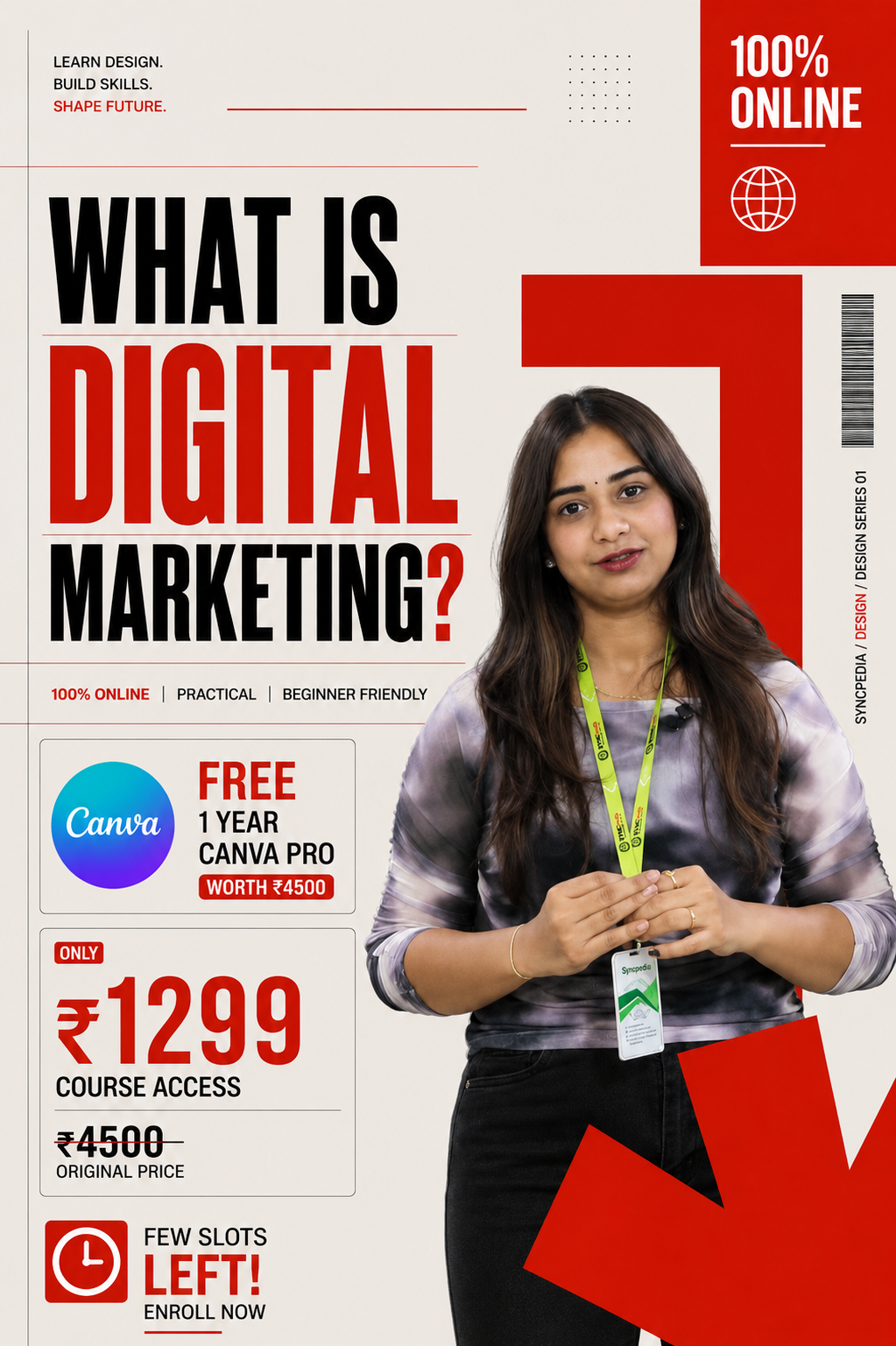 Syncpedia Skills digital marketing poster